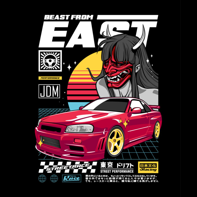 CAR T-SHIRT DESIGN BUNDLE part 5 – JDM Street Wear