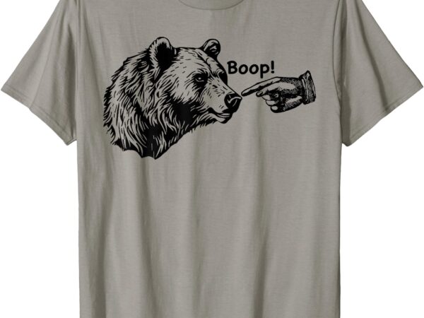 Boop bear meme funny bear t-shirt Boop bear meme funny bear t-shirt