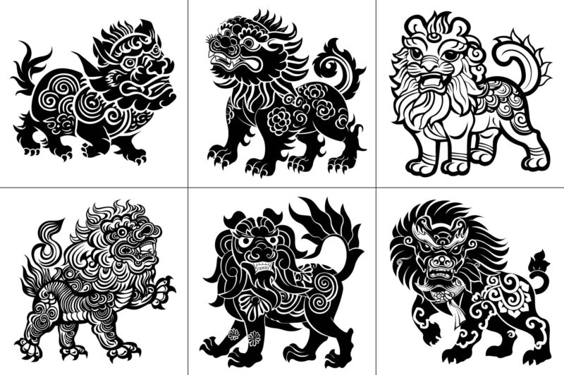 Chinese Lunar New Year Graphic Bundle