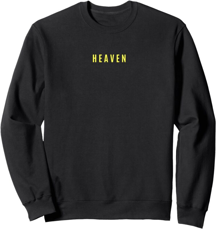 Christian design, ‘Heaven is my throne’ Sweatshirt