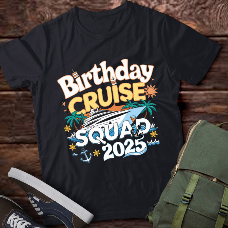 DA80-Birthday Cruise Squad 2025 Family Cruise Vacation Birthday
