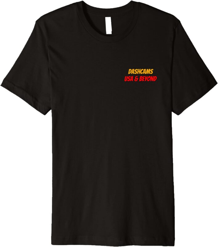 DCUSAB Flag Logo w_ Text Premium T-Shirt