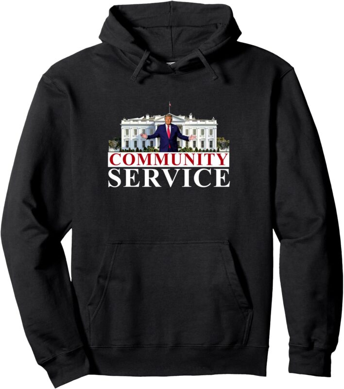 Donald Trump Community Service Inauguration Men Women Kids Pullover Hoodie