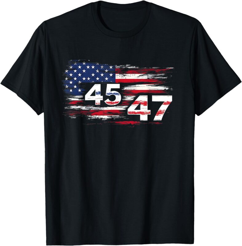 Donald Trump Inauguration Day 2025 American Made Trump 45 47 T-Shirt