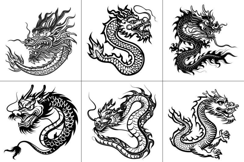 Chinese Lunar New Year Graphic Bundle