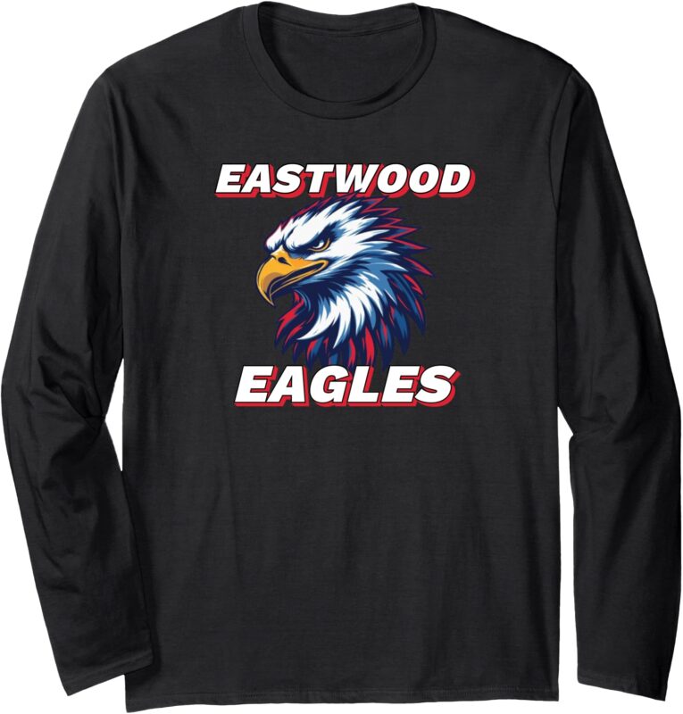 EASTWOOD Eagles – Fierce Eagle Long Sleeve T-Shirt