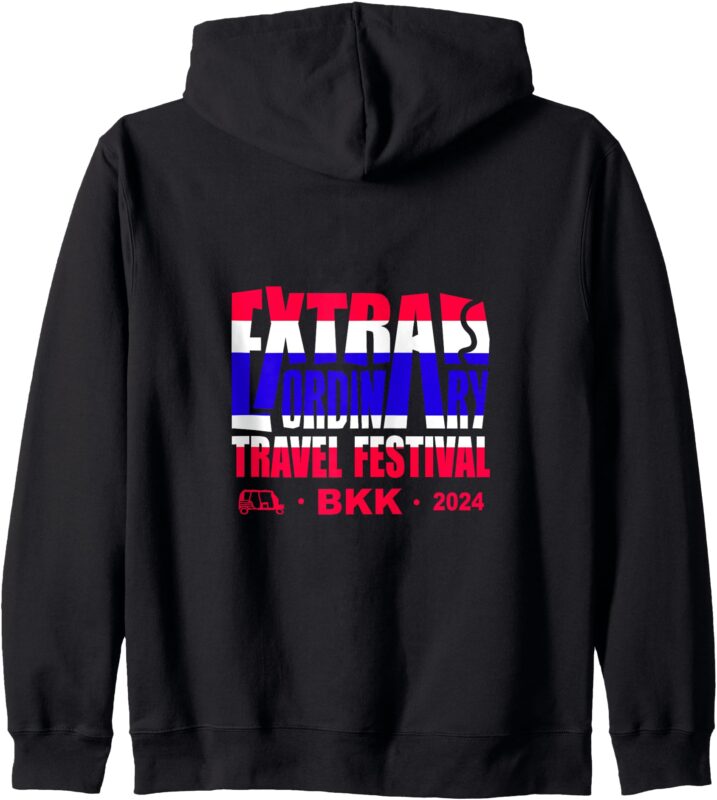 Extraordinary Travel Festival Hoodie Zip Hoodie