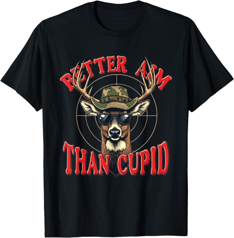 Better Aim Than Cupid For Boys Men T-Shirt