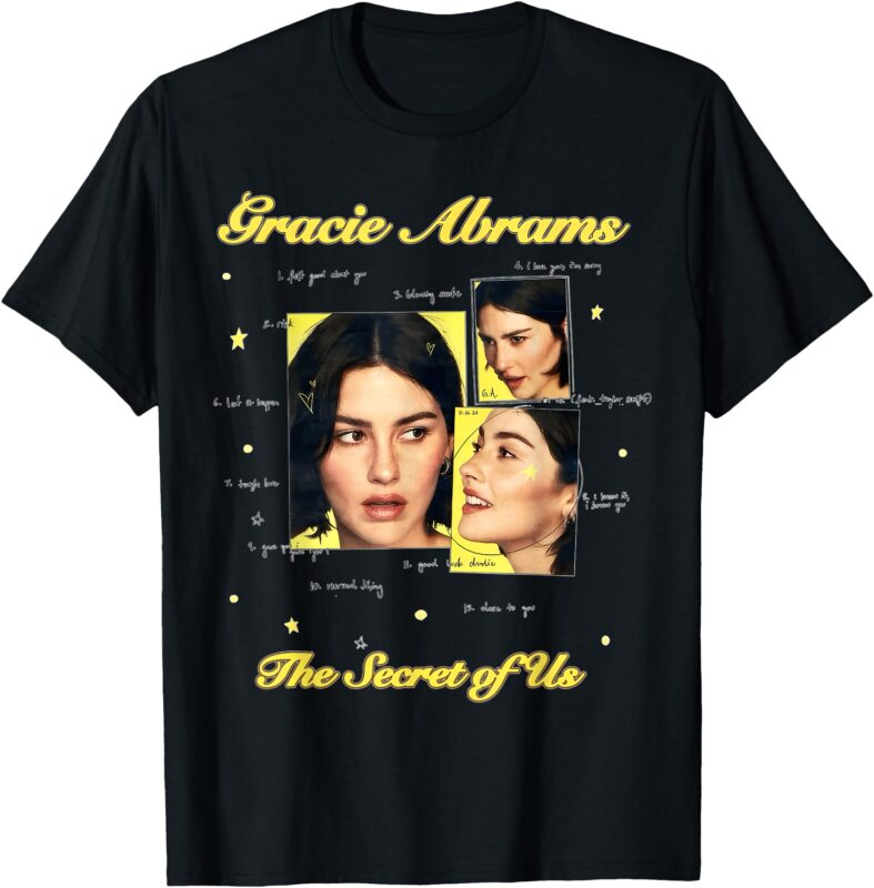 Gracies Abrams Album The Secrets of Us Tee T-Shirt
