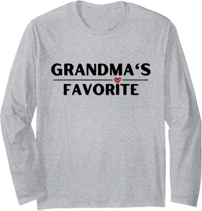 Grandma’s Favorite Long Sleeve T-Shirt