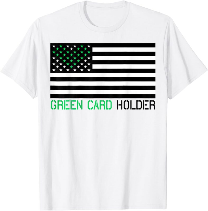 Green Card Holder – Heart Green Card – Green Card T-Shirt