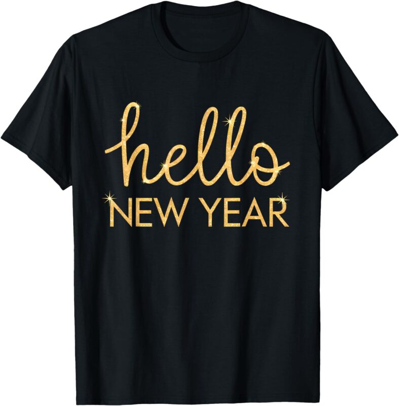 Hello New Year Party Celebration Fun New Year’s Eve pajama T-Shirt