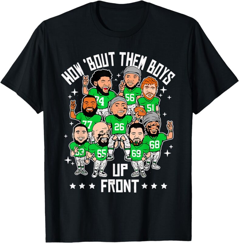 How ‘Bout Them Boys Upfront T-Shirt