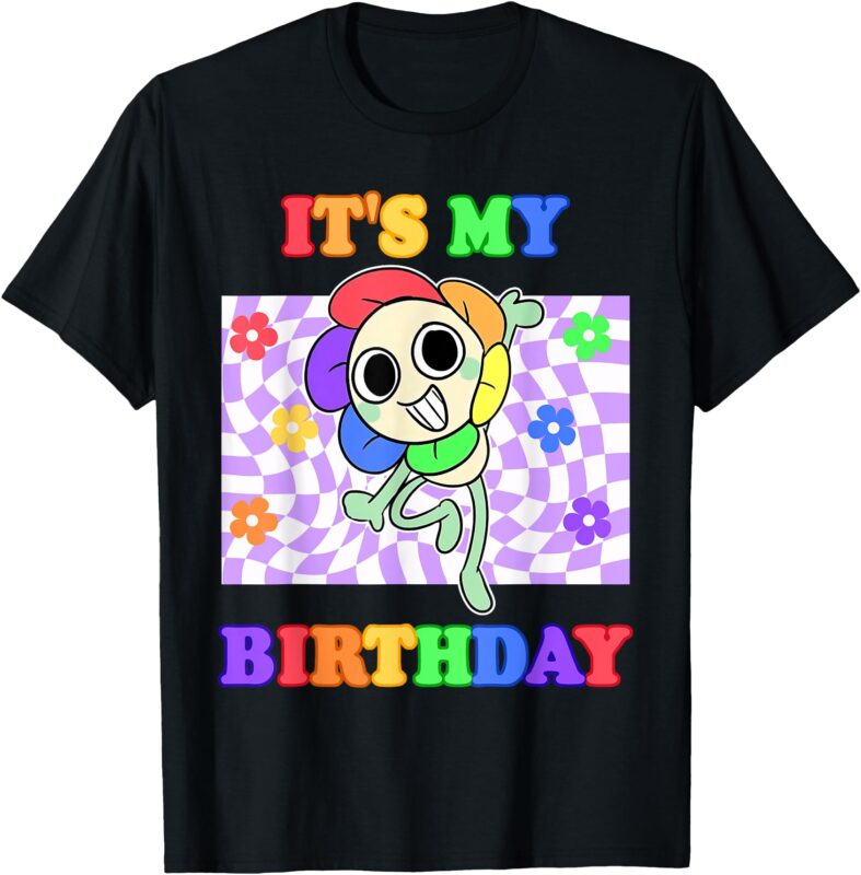 It’s My Birthday Dandy World For Boys Girls Kids Dandy’s T-Shirt