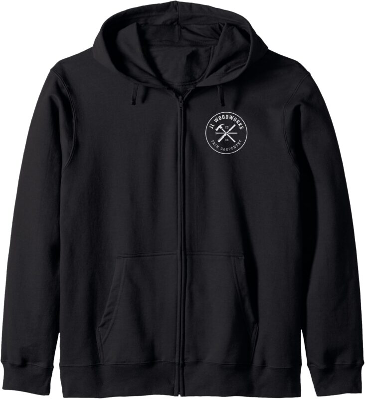 JL Woodworks Zip Hoodie