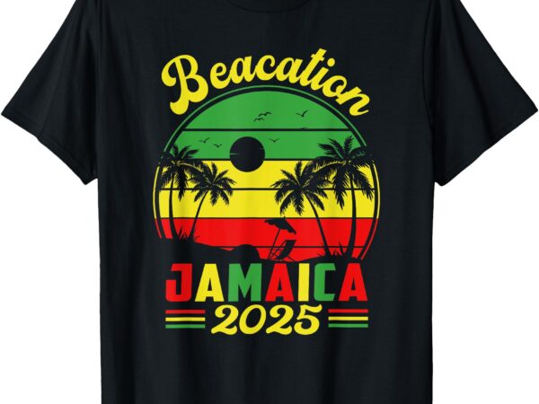 Jamaica baecation 2025 couples vacation family retro beach t-shirt