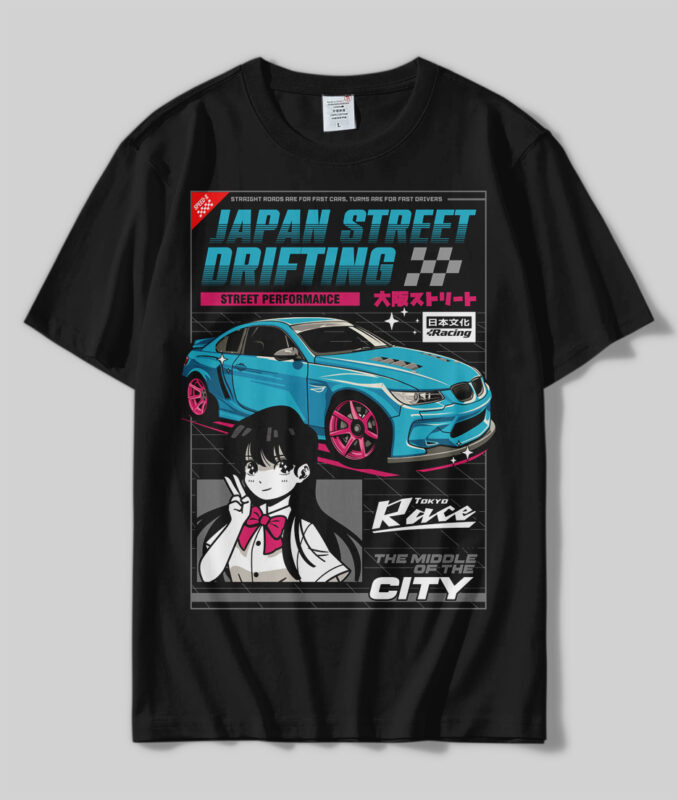 CAR T-SHIRT DESIGN BUNDLE part 5 – JDM Street Wear