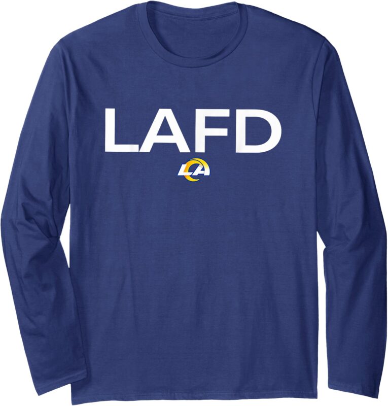 LAFD Ram Design For Men Women Long Sleeve T-Shirt
