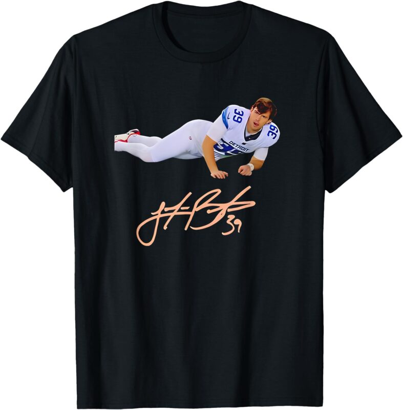 Lions kicker Jake Bates meme funny T-Shirt
