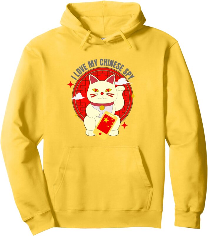 Lover Pullover Hoodie i love my chinese spy