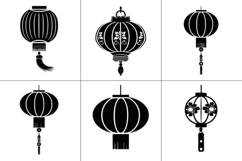 Chinese Lunar New Year Graphic Bundle