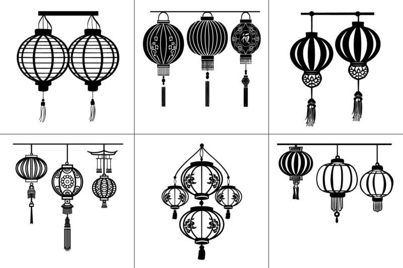 Chinese Lunar New Year Graphic Bundle