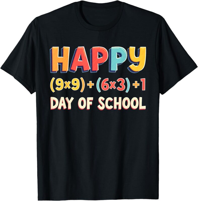 Math Formula 100 Days Of School Teacher Boys Girls 100th Day T-Shirt