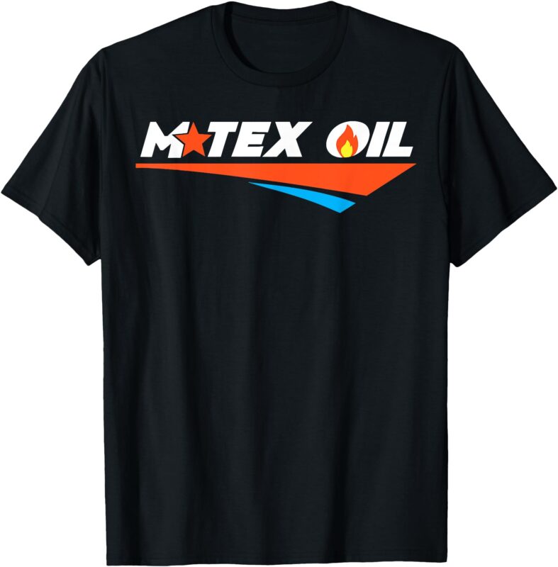 Mx tex oil company 1985 Vintage for Oil and Gas Enthusiasts T-Shirt