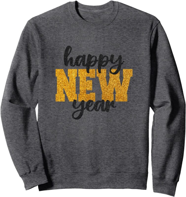 New Years Eve Party Supplies Happy New Year 2025 Men Women Sweatshirt