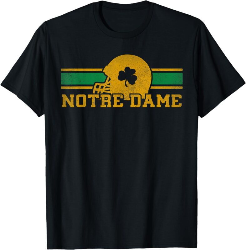 Notre Dame Lovers Notre Dame Souvenir Men Women Kids Retro T-Shirt