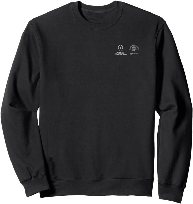 Ohio State Buckeyes Rose Bowl Champs 2025 Front_Back Black Sweatshirt