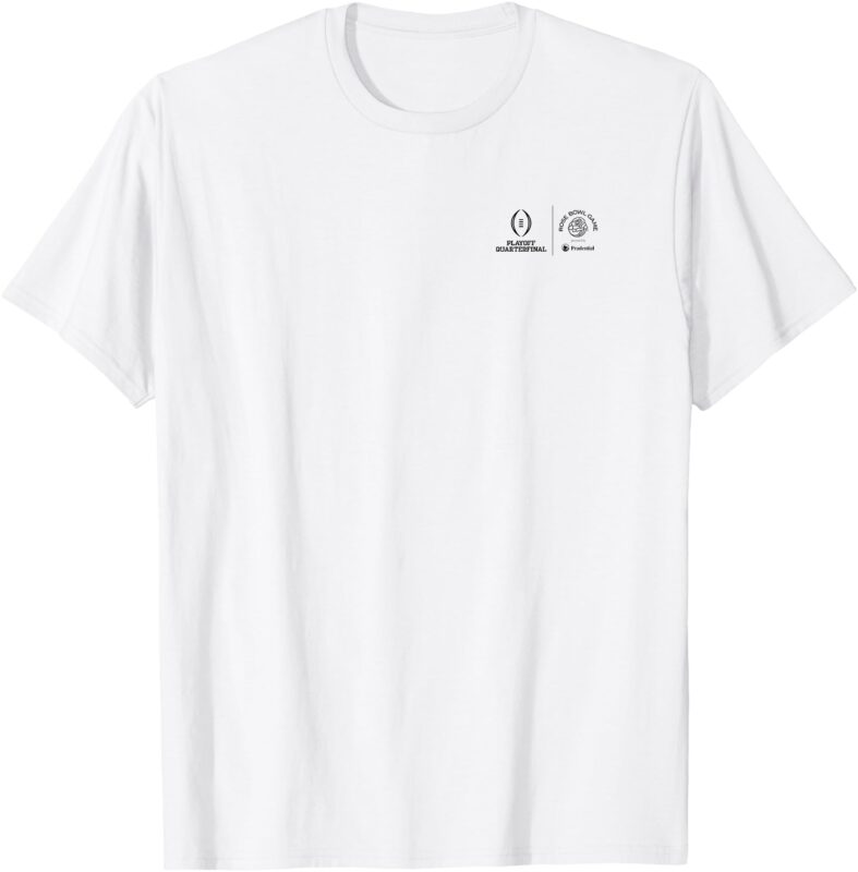 Ohio State Buckeyes Rose Bowl Champs 2025 Front_Back White T-Shirt