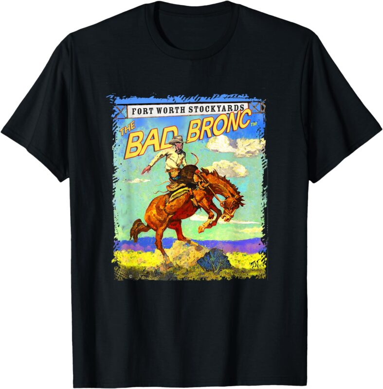 Painted Texas Sky Bronc T-Shirt