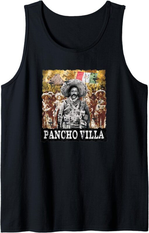 Pancho Villa Cool Fashion Vintage Revolution Tank Top