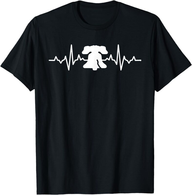 Philadelphia Heart Beat Love Philly T-Shirt