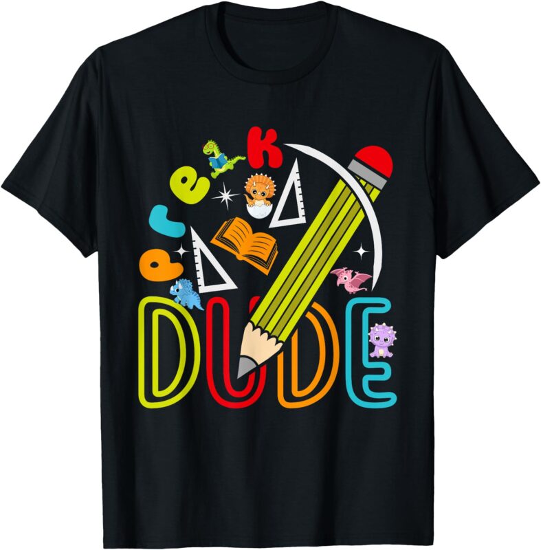 Pre-K Dino Tee Adventure for Boys Girls Kids T-Shirt