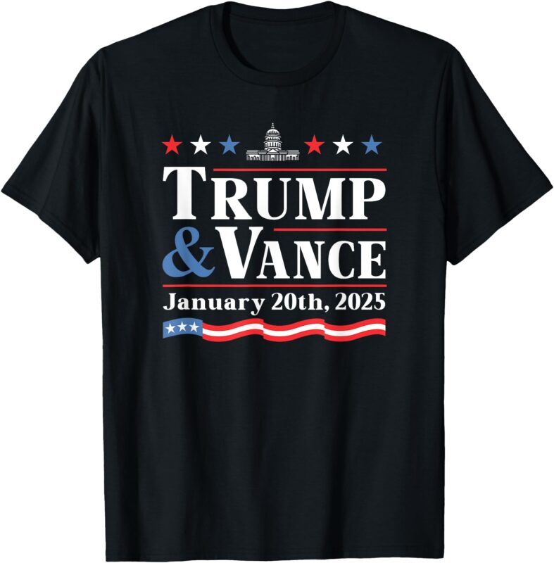 President Trump & Vance Inauguration Day 2025 T-Shirt