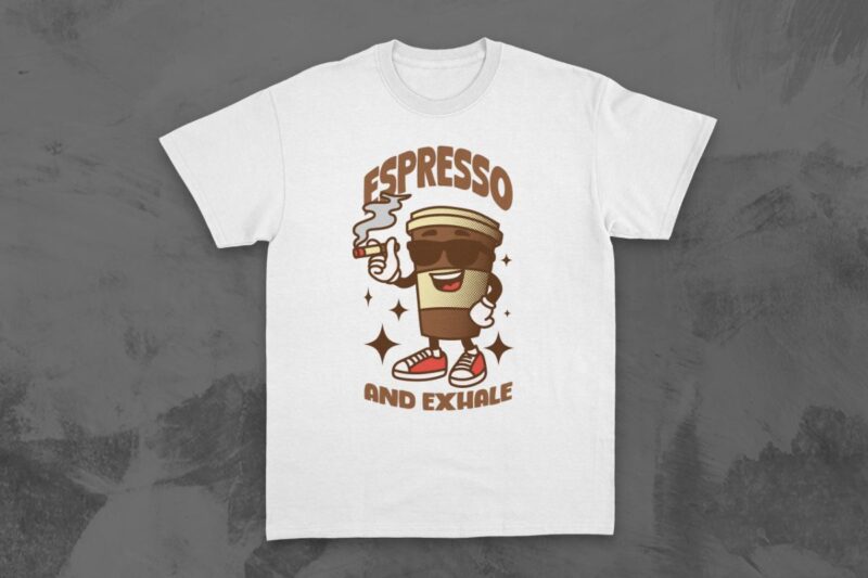 RUBBERHOSE COFFEE T-SHIRT DESIGNS BUNDLE Vol.2
