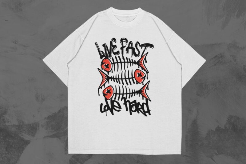 URBAN GRAFFITI T-SHIRT DESIGNS BUNDLE