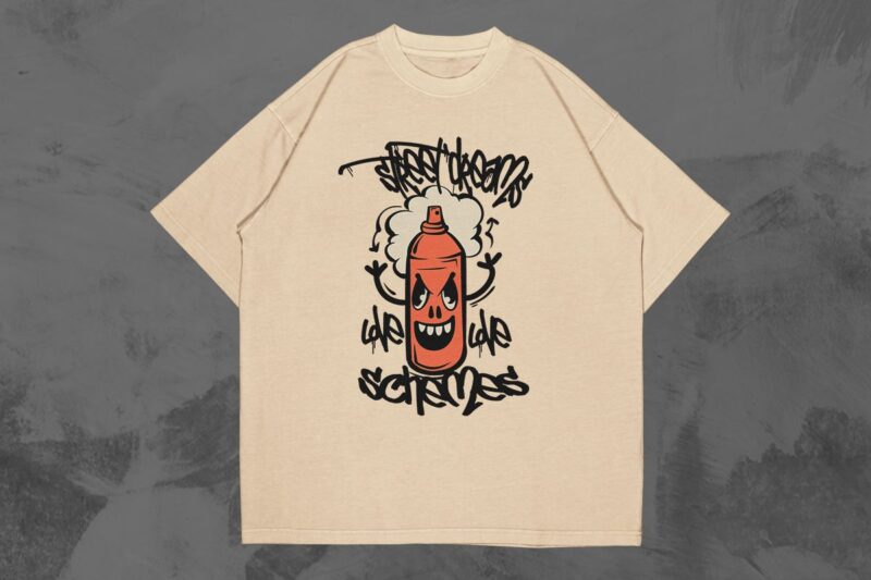 URBAN GRAFFITI T-SHIRT DESIGNS BUNDLE