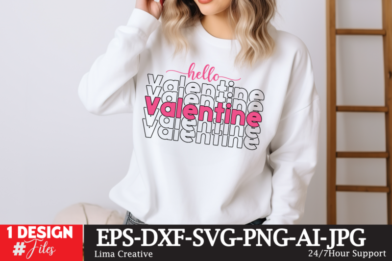 Valentine’s Day T-shirt Design BUndle, Valentines svg bundle, Valentines Day Svg, Happy valentine svg, Love Svg, Heart svg, Love day svg, Cu