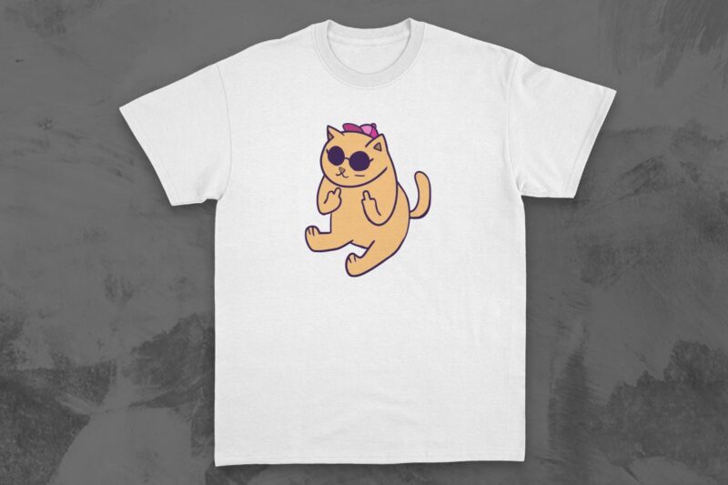 FUNNY POP CARTOON T-SHIRT DESIGNS BUNDLE
