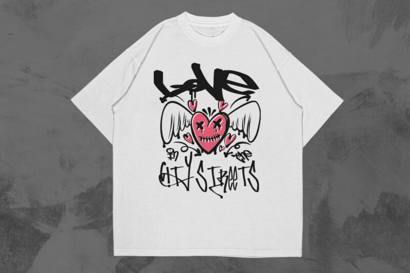 URBAN GRAFFITI T-SHIRT DESIGNS BUNDLE