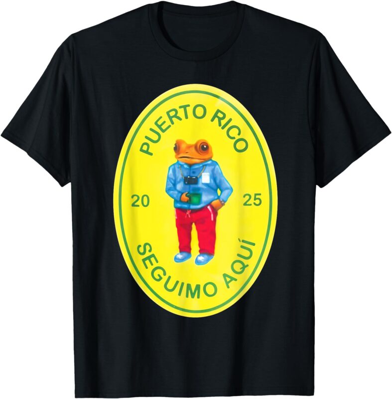 Puerto Rico Frog Concho T-Shirt