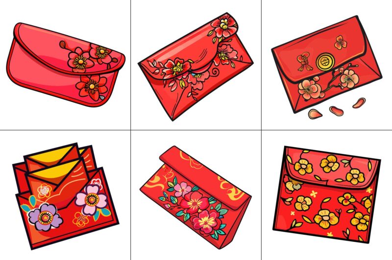 Chinese Lunar New Year Graphic Bundle