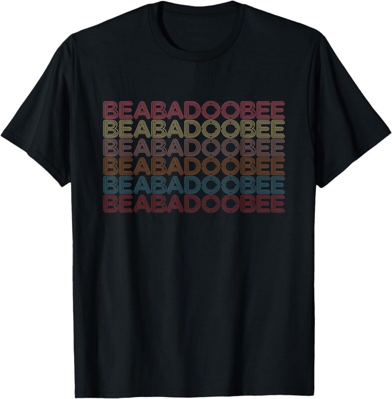 Retro Beabadoobee First Name Vintage Beabadoobee T-Shirt