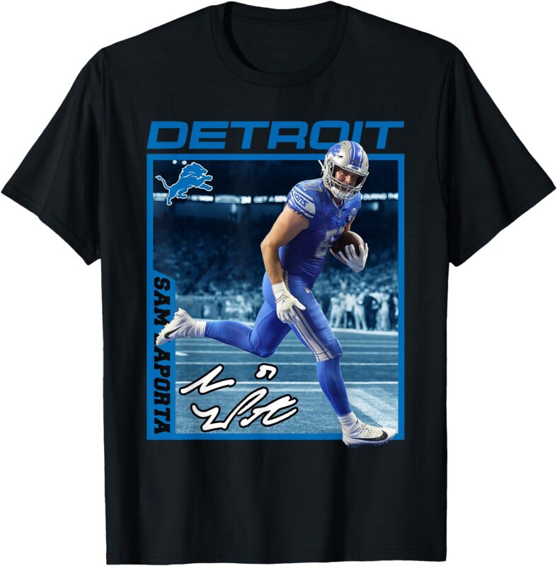 Retro Laporta Tee Graphic Sam 90s Design T-Shirt