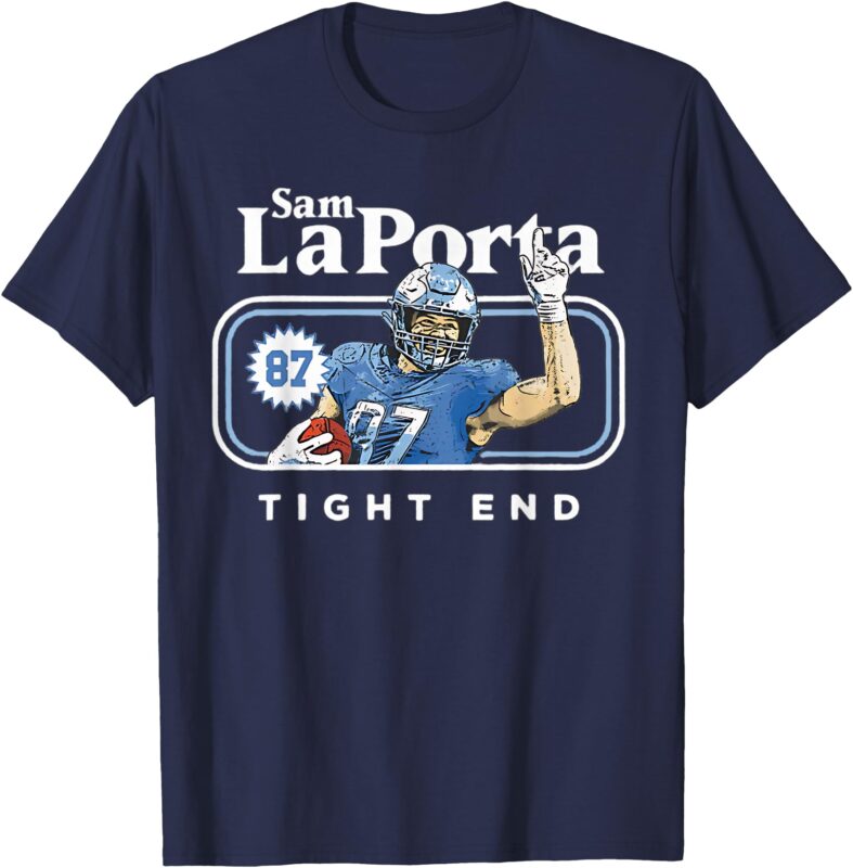 Retro Laporta Tee Graphic Sam Style Design T-Shirt