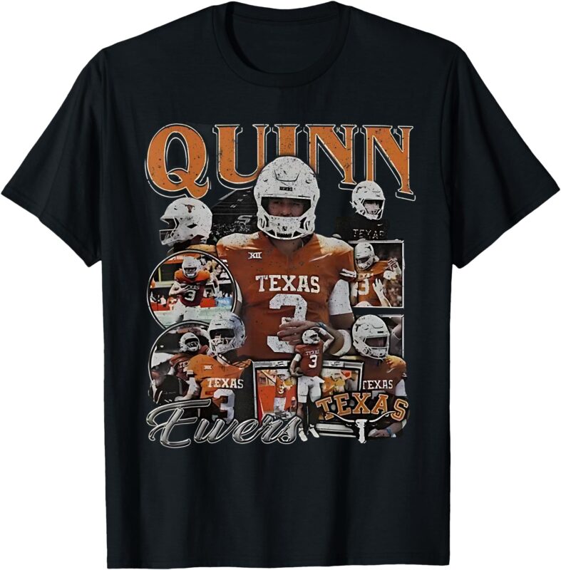 Retro Quinn Tee Ewers Vintage Graphic Design For Men Youth T-Shirt