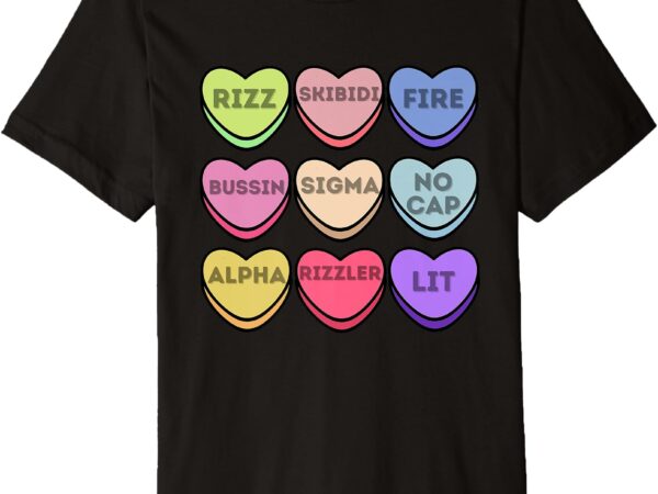 Skibidi valentine’s day – funny valentine’s day for boys premium t-shirt